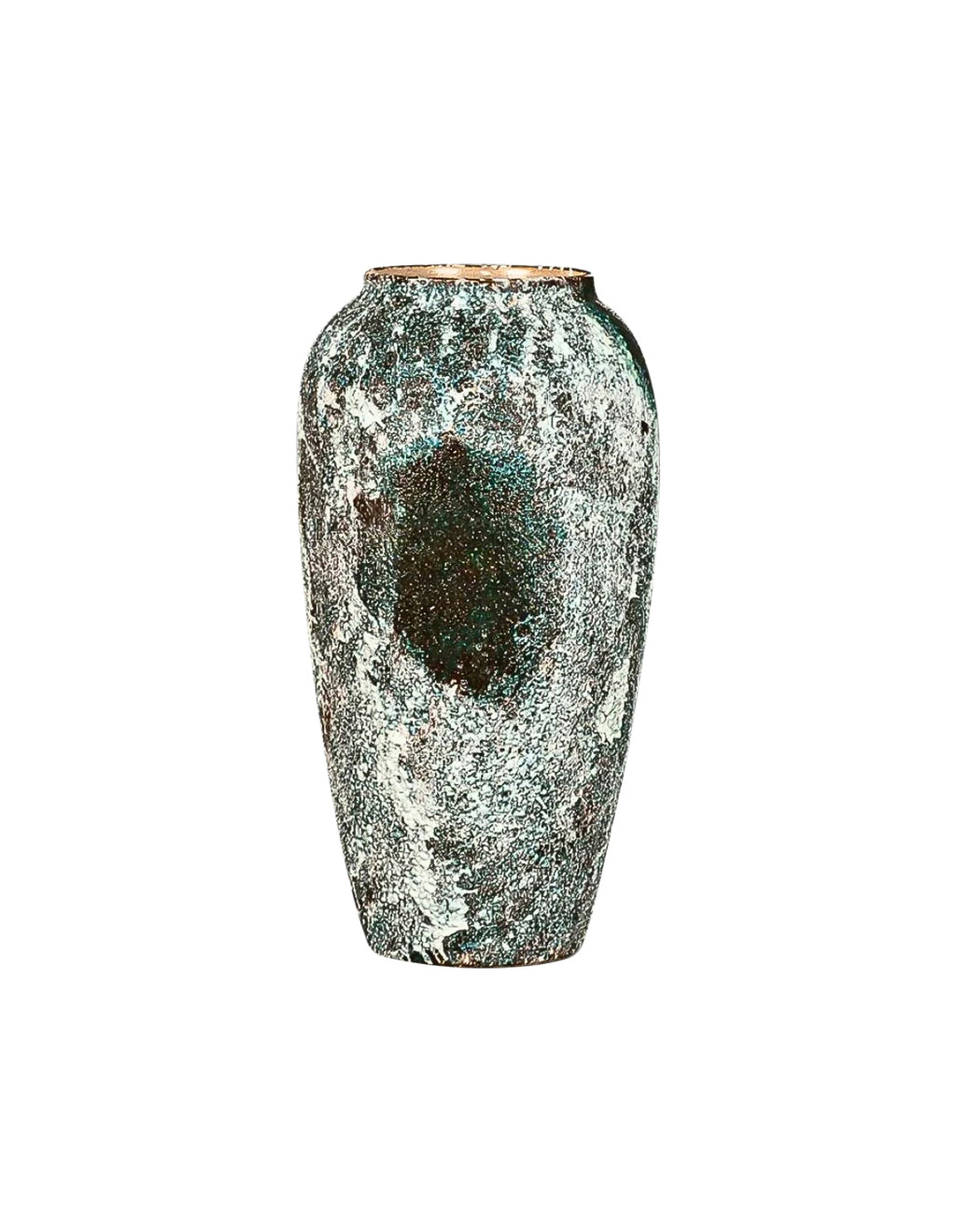 SOGA 35x17cm Green Large Ceramic Flower Vase Elegant Living Room Home Decor