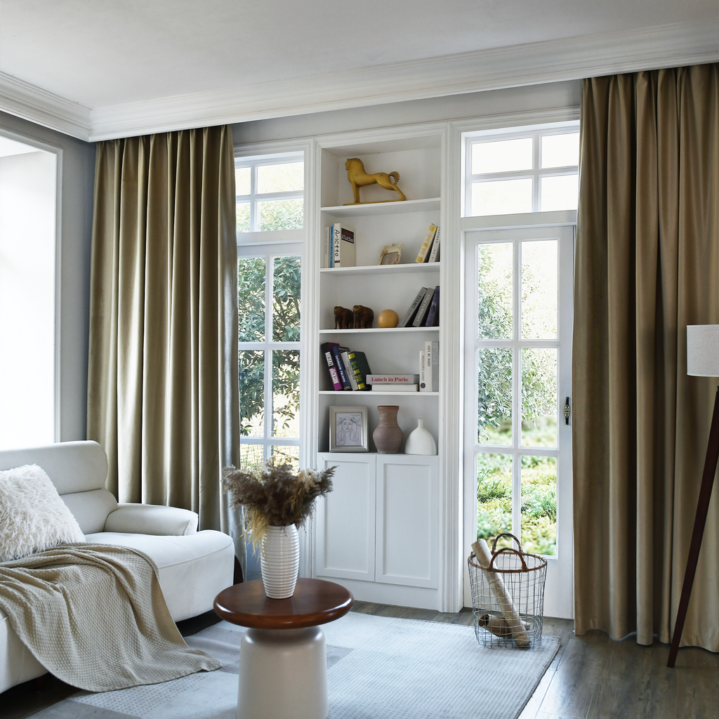 Custom Premium Velvet Blackout Curtains