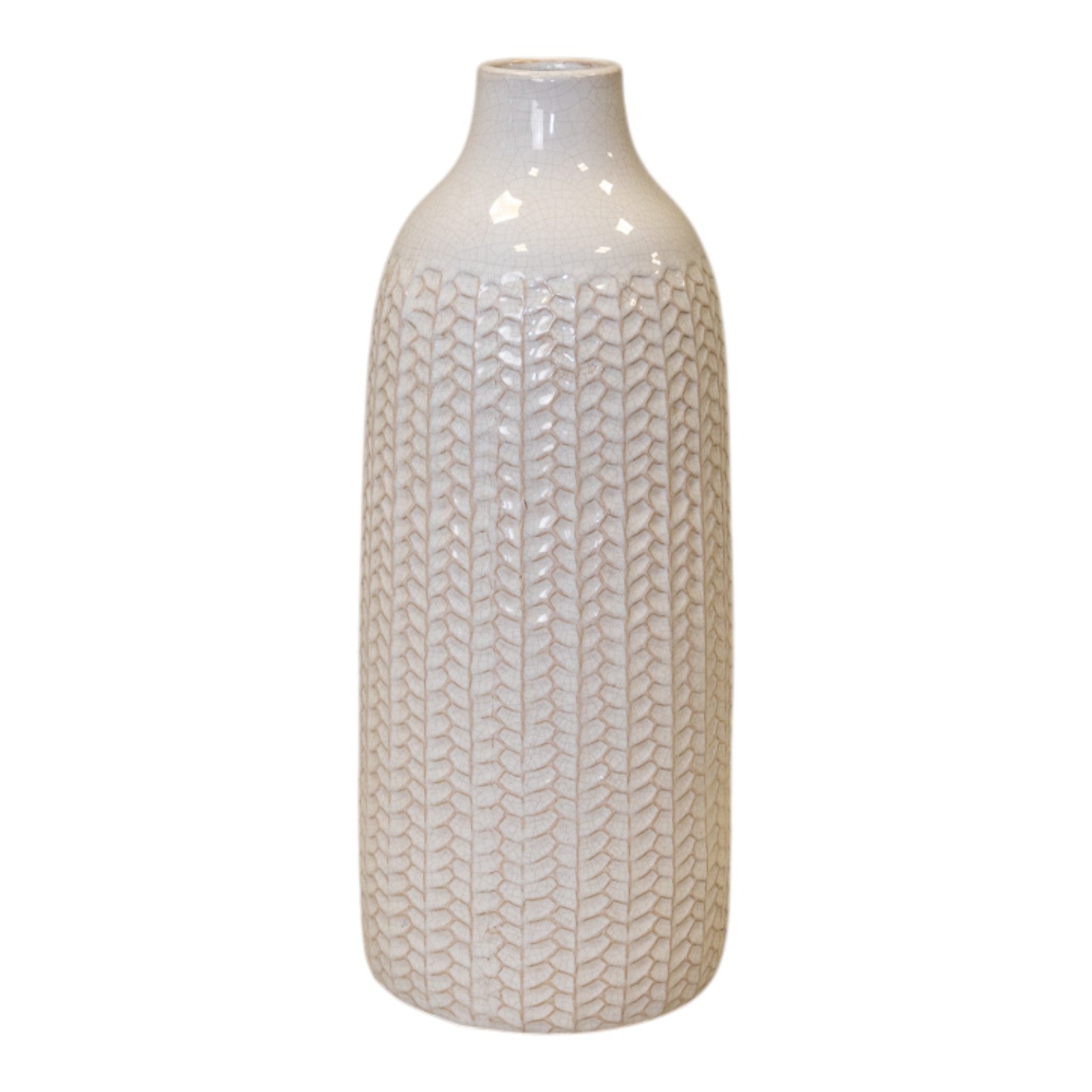 White Ceramic Vase