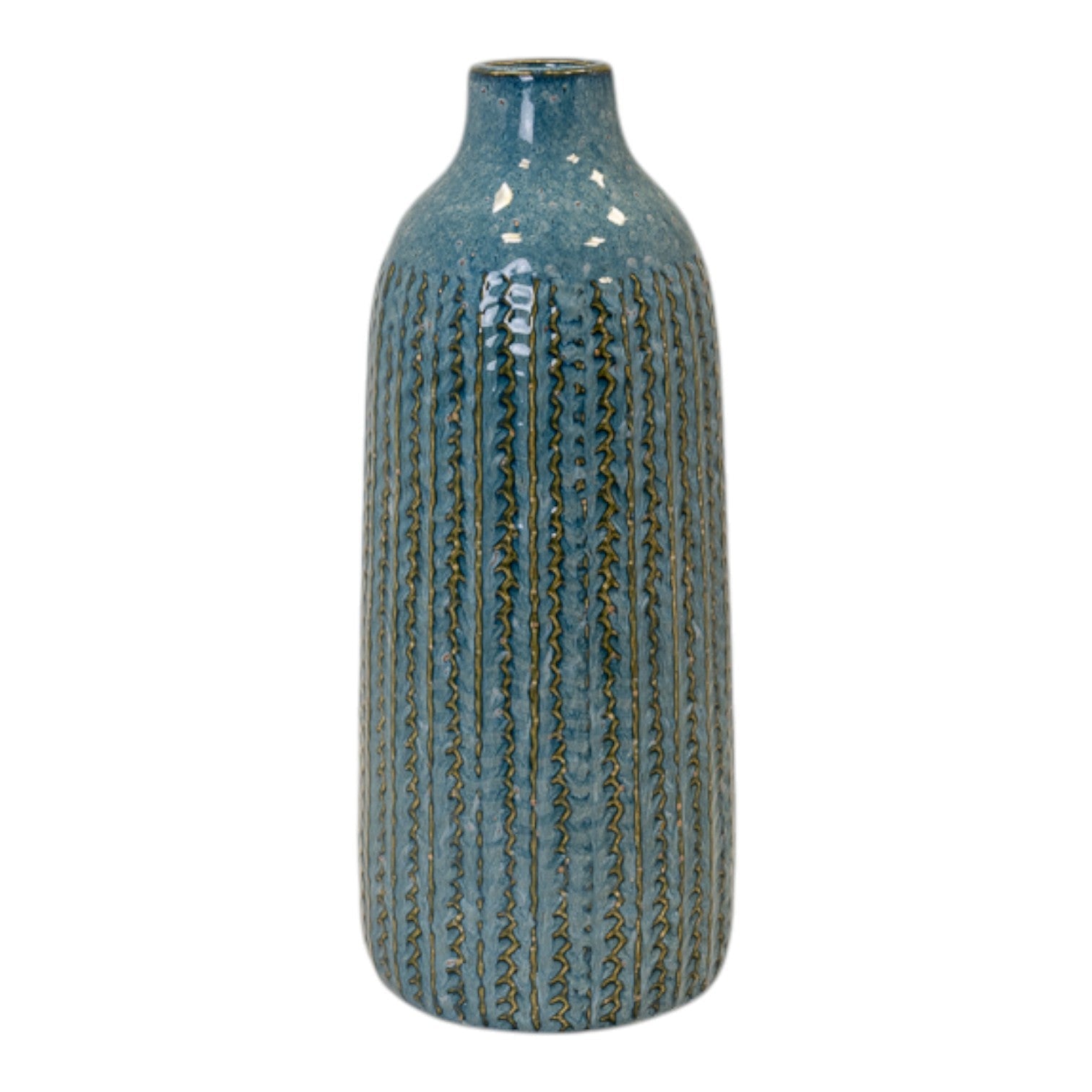 Blue Ceramic Vase