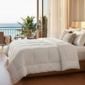 GLC Collection Light Weight Duvet Inserts Baffle Box Design