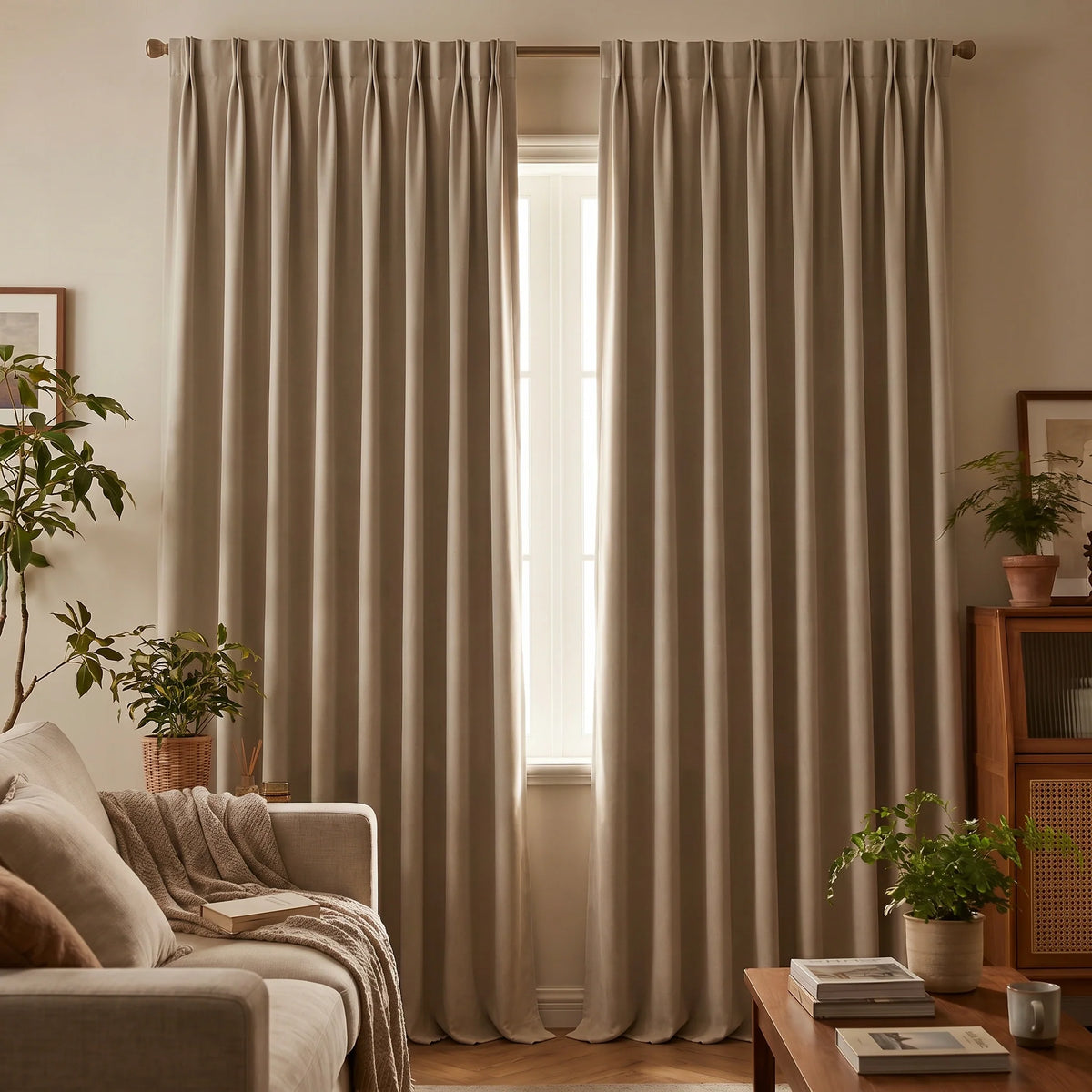 Modal Heavyweight Cotton Blackout Curtains