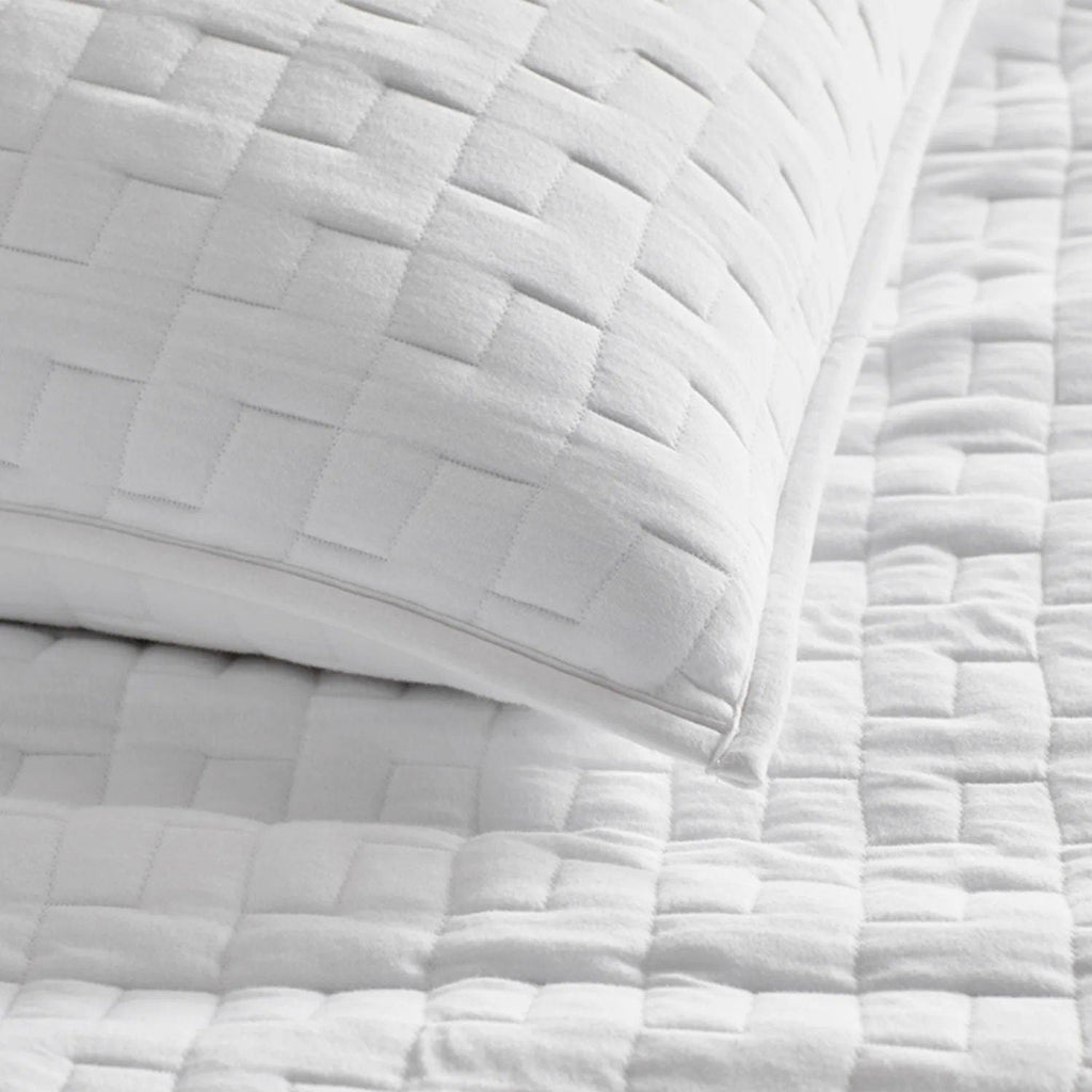 Diamond stitch - Pure Linen Quilt Sets