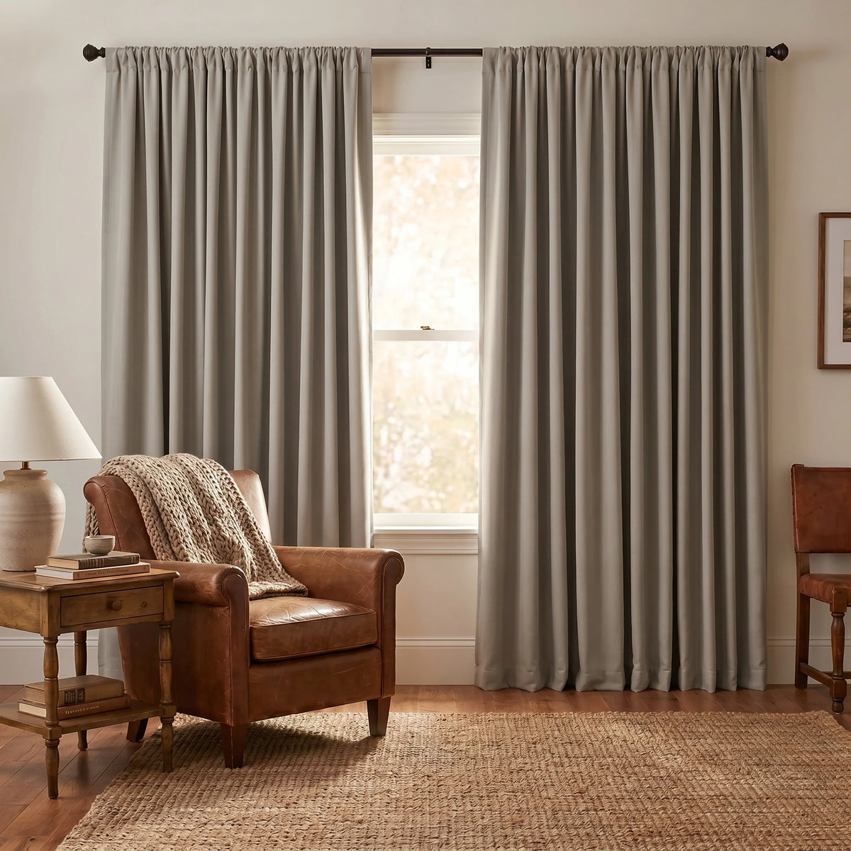 Modal Heavyweight Cotton Blackout Curtains