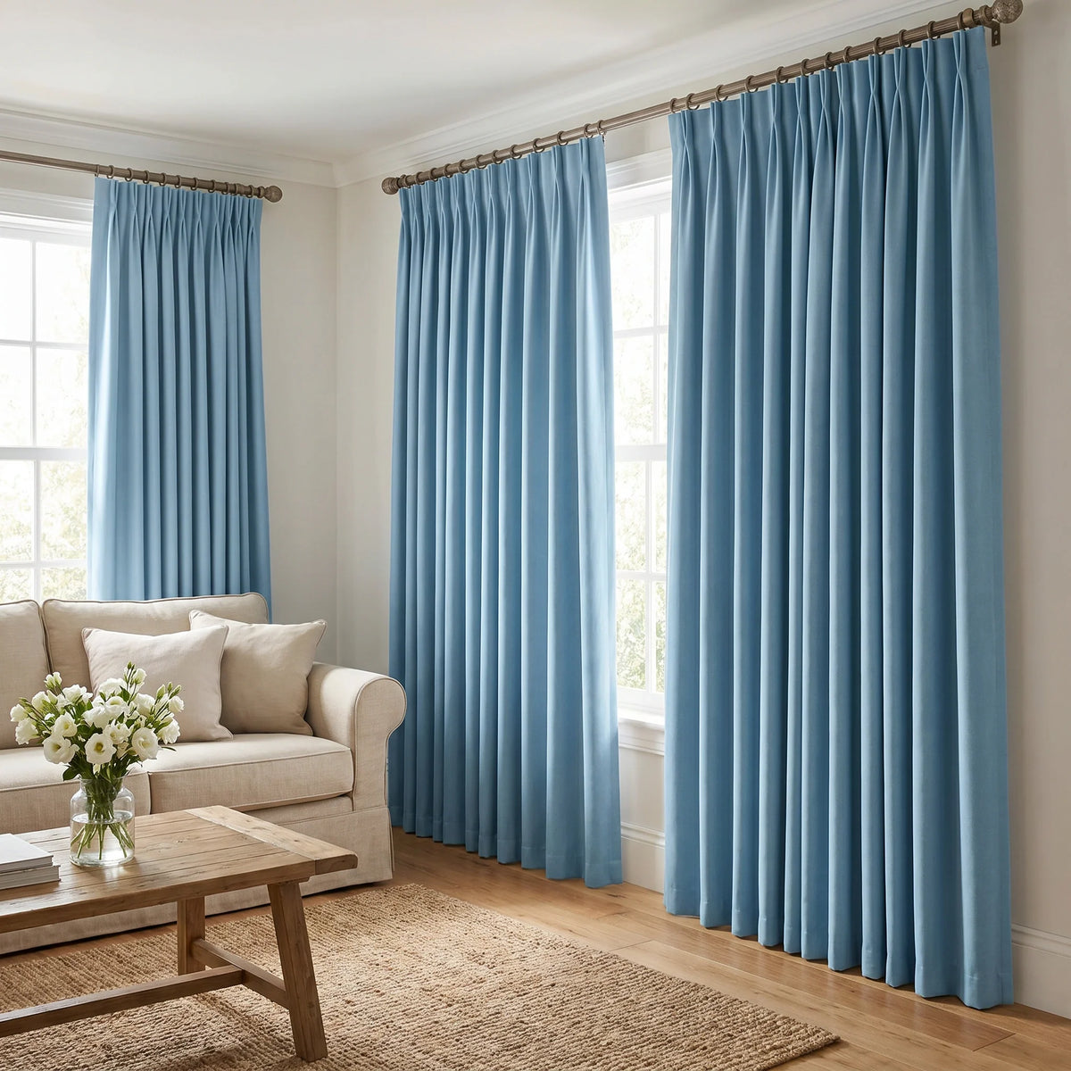 Modal Heavyweight Cotton Blackout Curtains