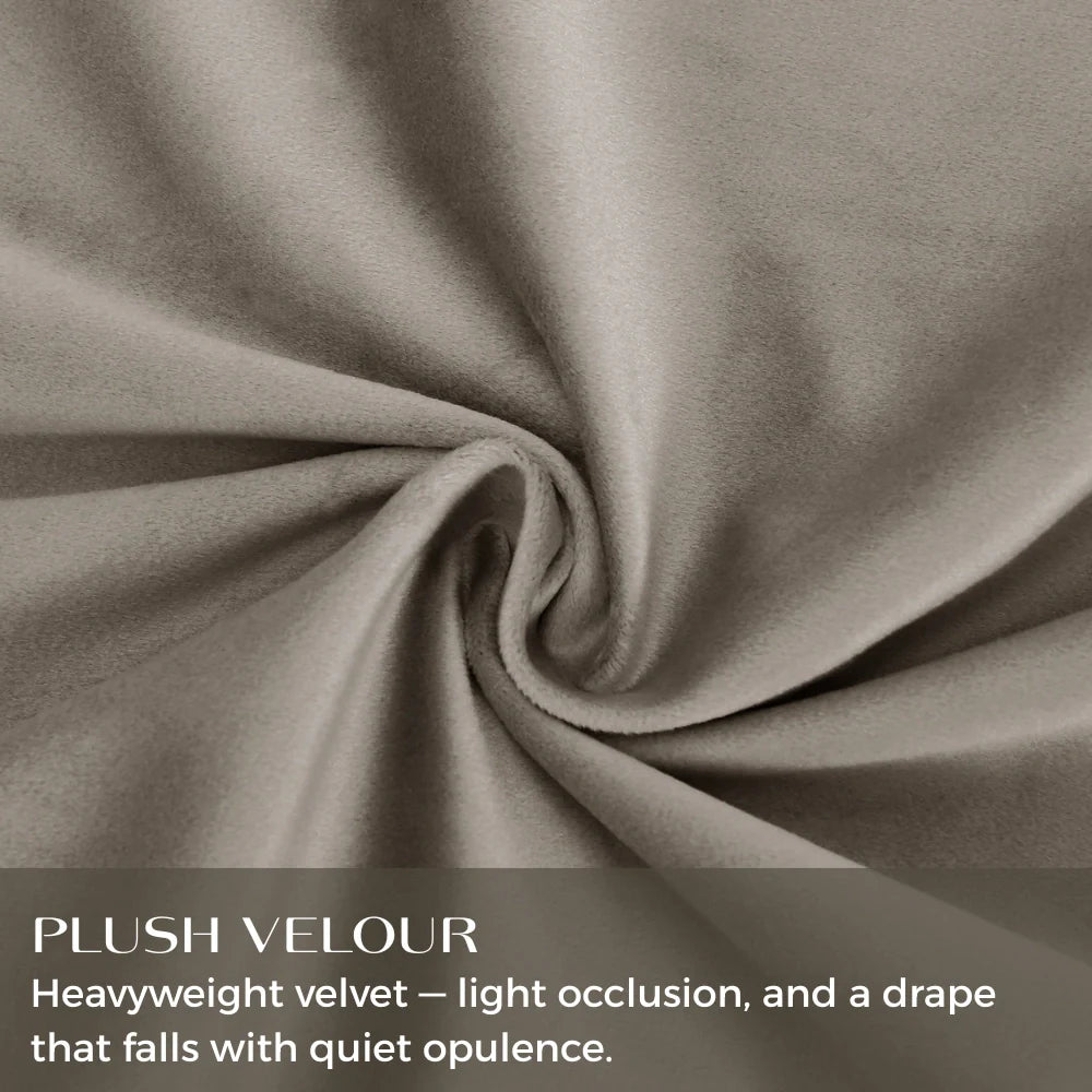 Custom Premium Velvet Blackout Curtains