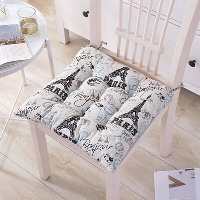 6 Pcs Chair Cushions, Decorative Cushion Chair Cushion Garden Cushions, Polyester, 40 x 40 cm