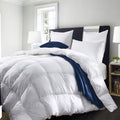 NNEDSZ Comfort Quilt 50% Duck Down 50% Duck Feather 233TC Cotton Pure Soft Duvet Double White