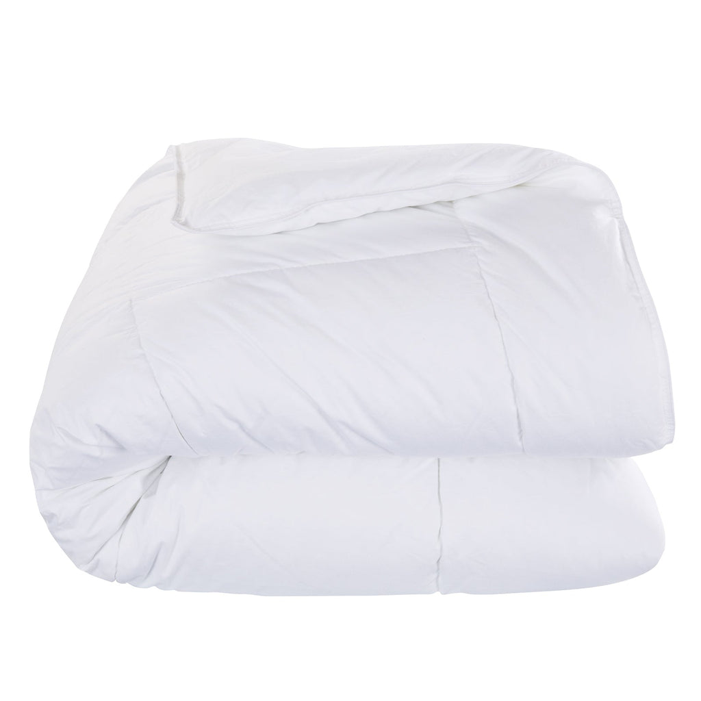 NNEDSZ Comfort 800GSM Quilt Down Alternative Doona Duvet Cotton Cover Hotel Grade Queen White