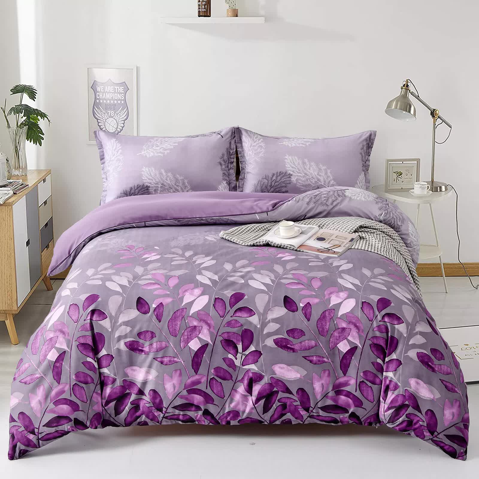NNEDSZ Soft Haven 3-Piece Duvet Cover Set - Long-Lasting Comfort-King