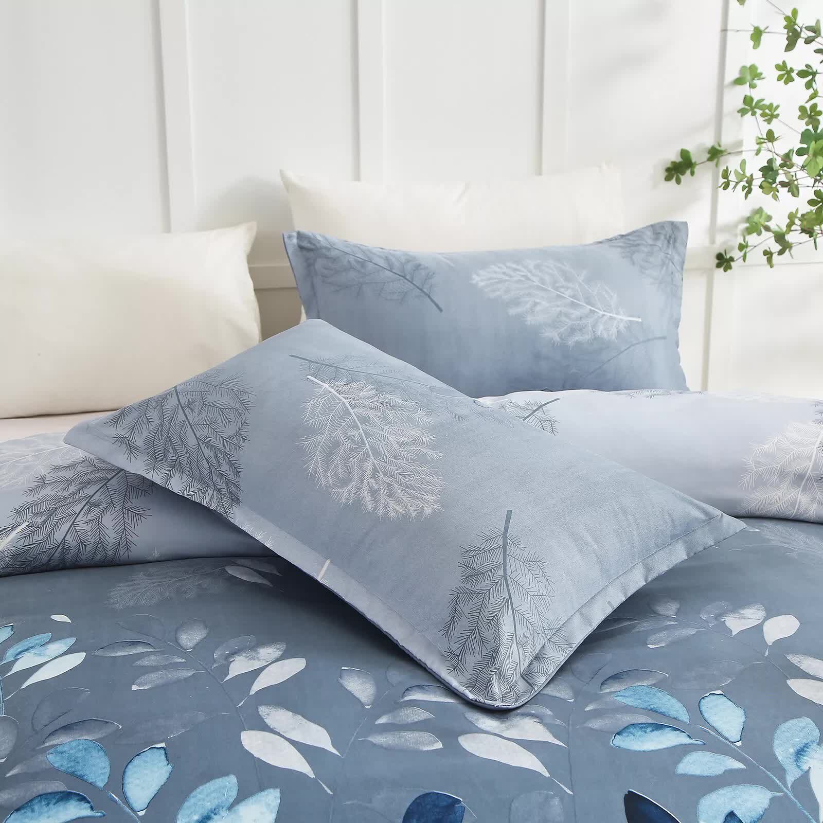 NNEDSZ Timeless Design Plaid Duvet Cover Set - Lightweight-King