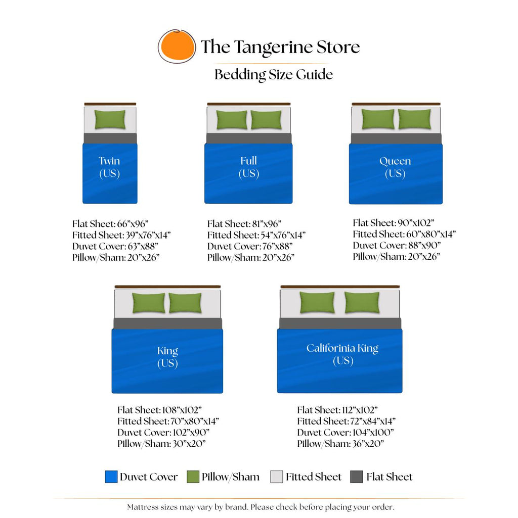 Scallops - Cotton Sateen Embroidered Edge Duvet Cover Sets