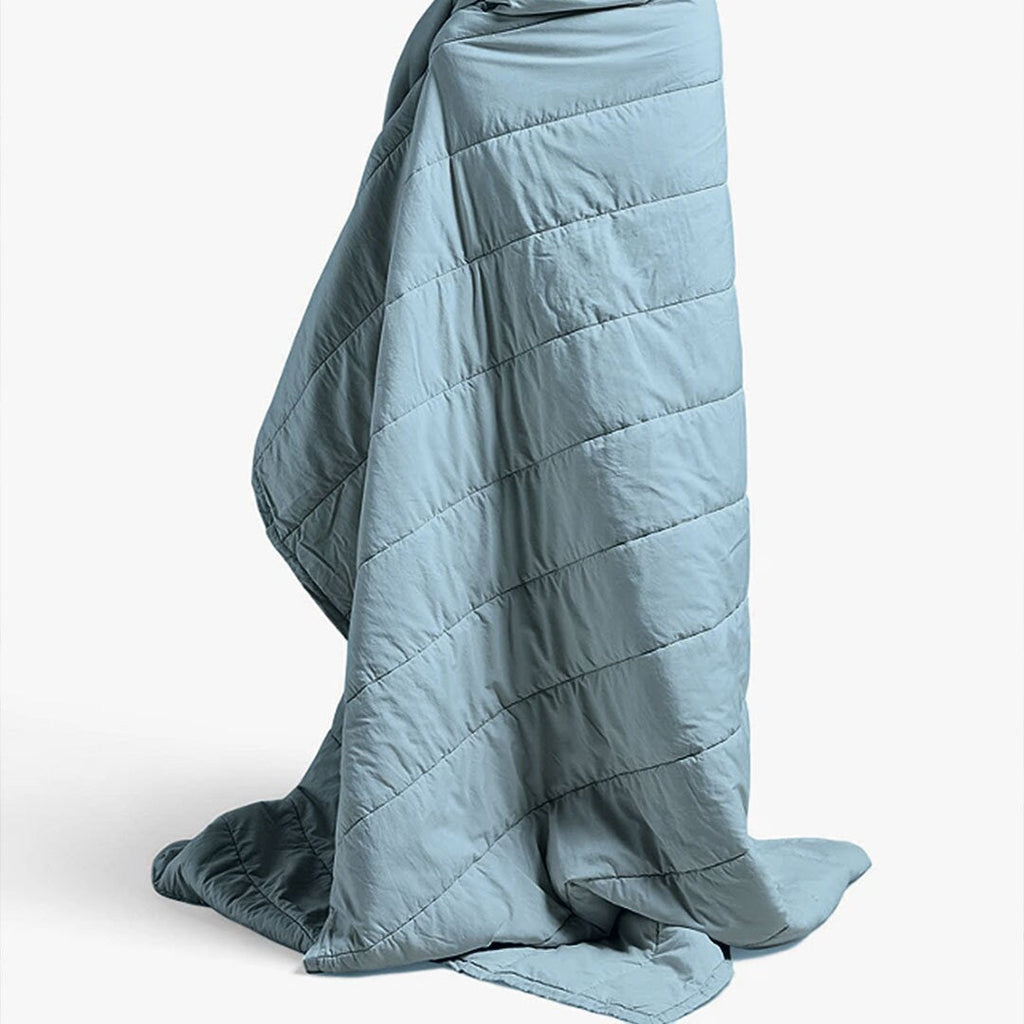 Broad Channel Stitch - Pure Linen Quilt Sets