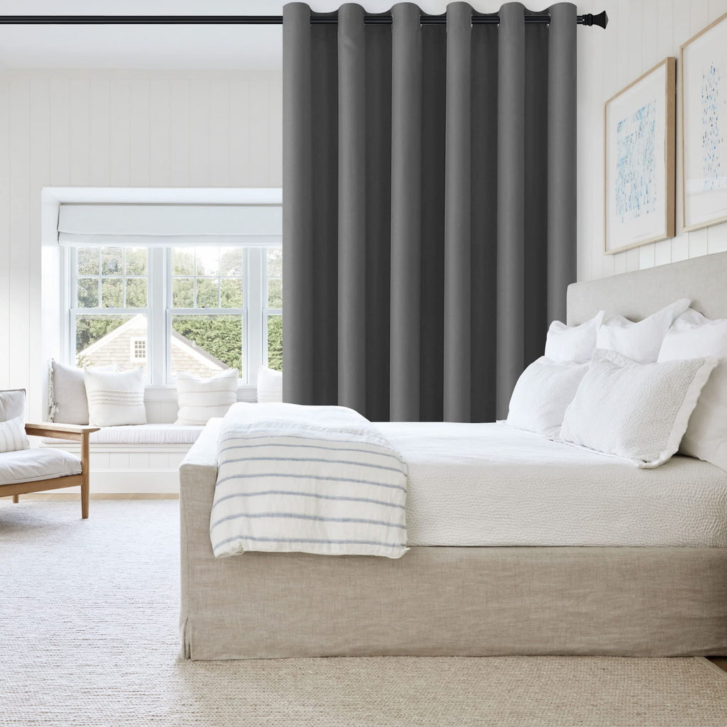 DWCN Room Divider Blackout Curtain, 1 Grommet Curtain Panel