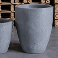 Vessara | Onyx Dusk – 55cm Extra Large Concrete Vase Planter – 38L Tall Plant Pot