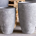 Vessara | Onyx Dusk – 75cm Extra Large Concrete Tall Vase Planter – 61L Round Plant Pot